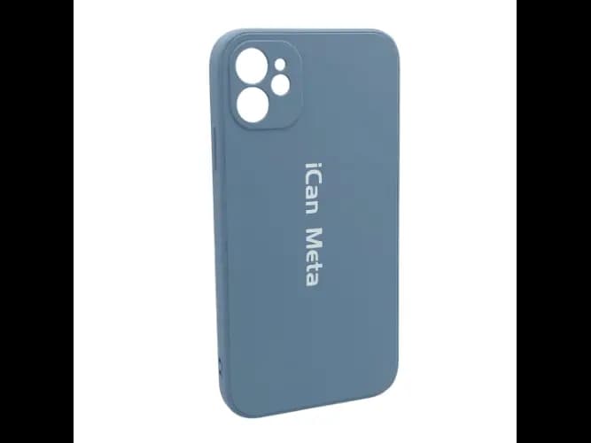 iPhone 11 Haze blue color soft case phone cover/ Back cover