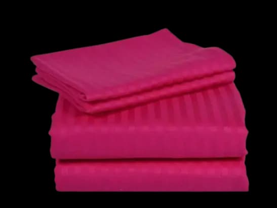 Egyptian Strips King Size Bedsheet With 2 Pillow Covers (90"x100") (7)