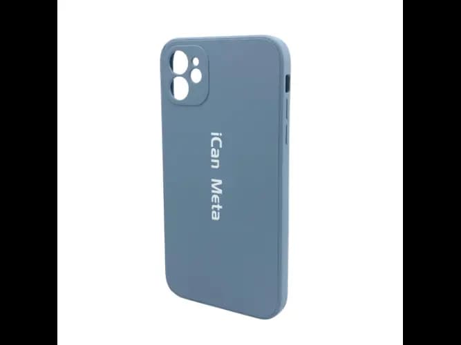 IPhone 11 Haze blue color soft case phone cover/ Back cover (4)