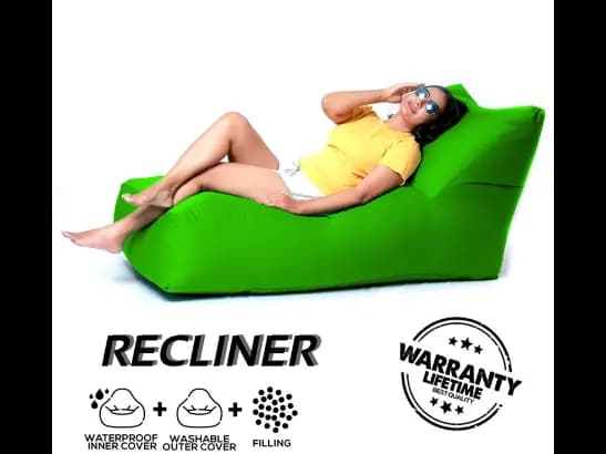 Recliner Leather Beanbags (3)