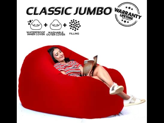 Classic Jumbo Outdoor Beanbags (2)