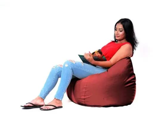 Classic Small Leather Beanbags (3)
