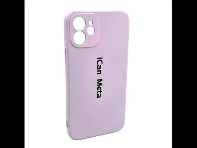 Purple iPhone12 soft case phone cover