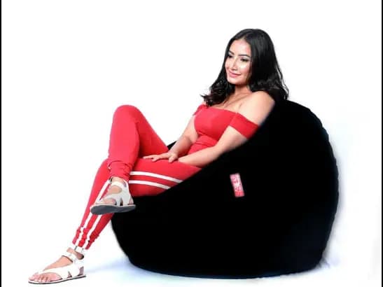 Classic Large Leather  Beanbags (5)