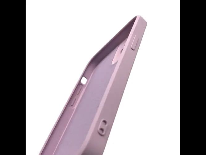 Purple iPhone12 soft case phone cover (5)