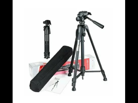 WT-3520 Tripod - Professional Camera/Camcorder tripod Bubble Level Indicator Axial hand system (4)