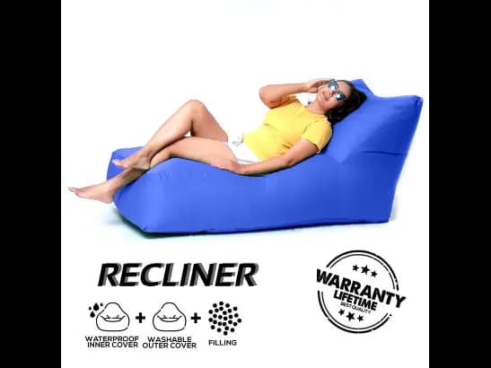 Recliner Leather Beanbags (4)