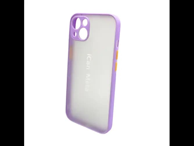 IPhone 13 Purple color soft case phone cover/ Back cover (3)