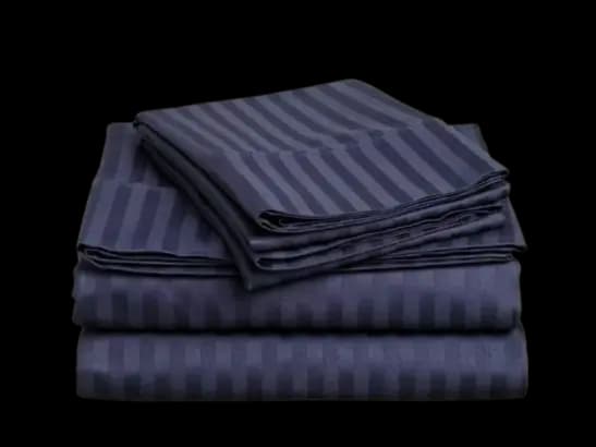 Egyptian Strips King Size Bedsheet With 2 Pillow Covers (90"x100") (2)