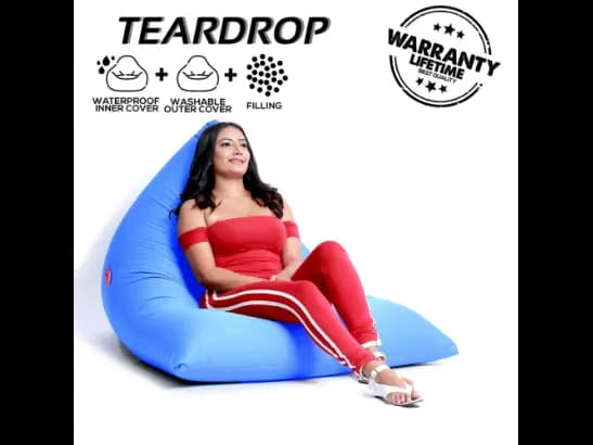 Teardrop Leather Beanbags (7)