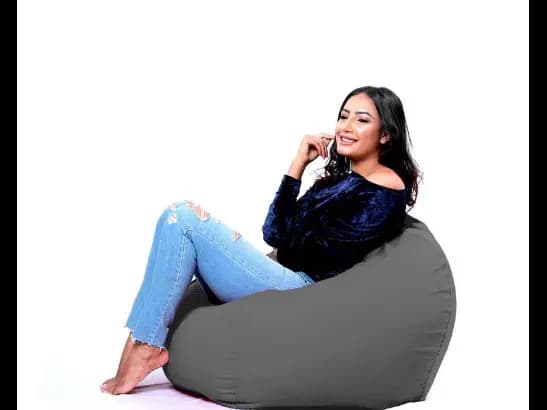Classic Medium Leather Beanbags (2)