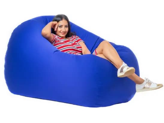Classic Jumbo Leather Beanbags