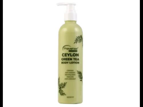 CEYLON GREEN TEA BODY LOTION 300ml - PREVENSE