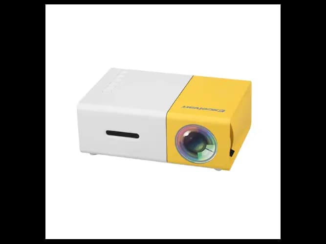 YG300 Projector - Mini and Portable Technical Support 3000lm High Brightness Multiple Input Interfaces with the Best Viewing Experience