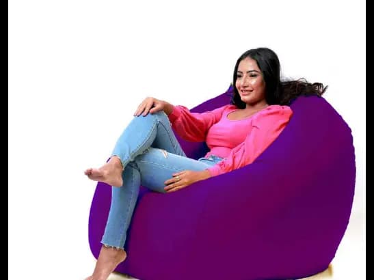 Classic XXL Leather Beanbags (3)