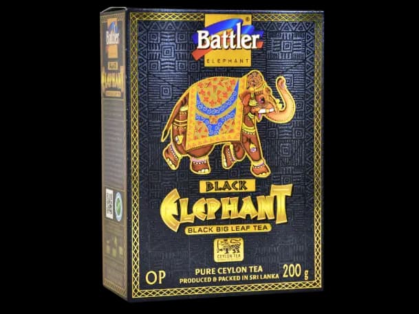 Battler - Leaf Tea - Ceylon Black Tea -OP - BLACK ELEPHANT