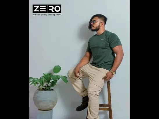 Comfort Fit Crew Neck Short Sleeve T-shirt - Army Green