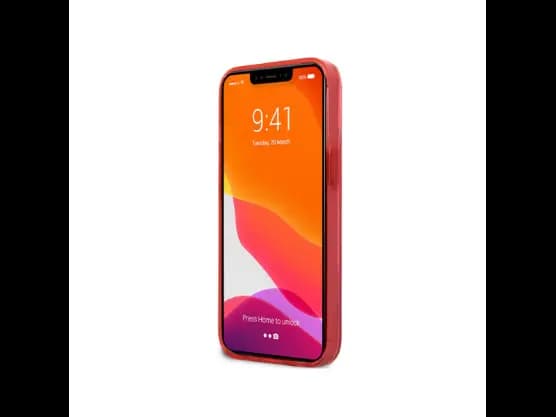 Ferrari Italia Stripe Transparent Hard Case with Print Logo for iPhone 13 Pro (3)