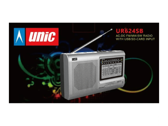 UNIC UR624SB Portable Radio - 8 Band with 1 year warranty (3)