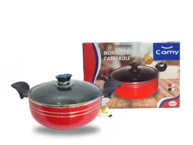 CAMY NON-STICK CASSEROLE 24CM High Quality, Easy Handling, Dish Washable
