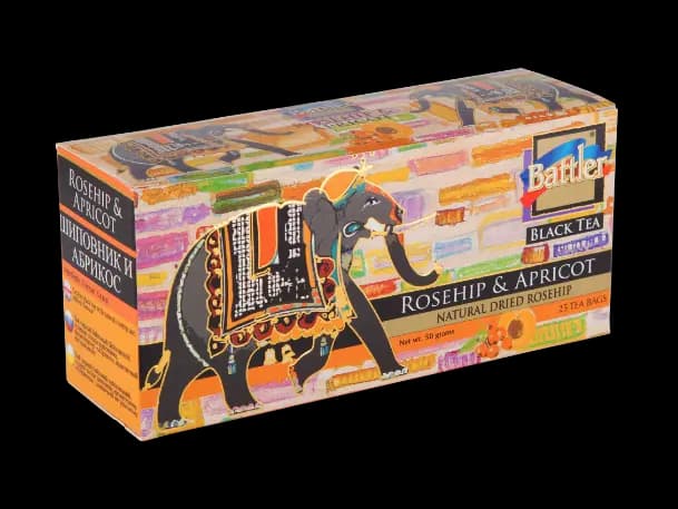 Battler - Tea bags - Ceylon Black tea with Rosehip Apricot