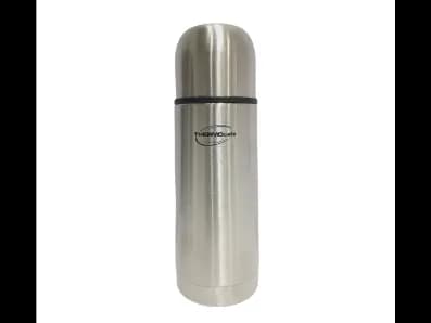 THERMOCAFE STAINLESS STEEL VACUUM FLASK 350ML FOR HOT AND COOL LIGHT WEIGHT AND DURABLE WITH CARRYING POUCH