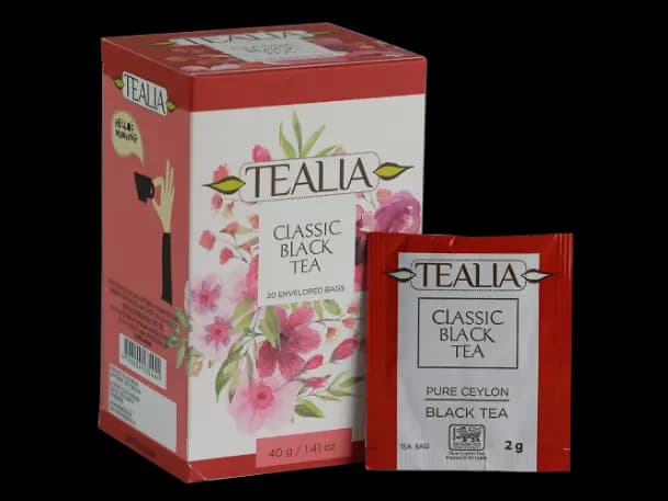 Tealia regular range - Classic Black Tea 2g x 20