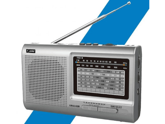 UNIC UR624SB Portable Radio - 8 Band with 1 year warranty