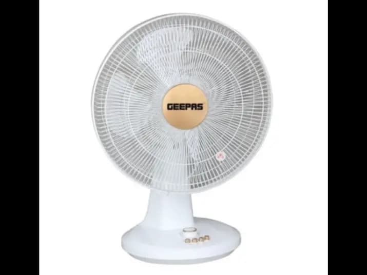 GEEPAS TABLE FAN MODEL 9625 -3 SPEED OPTIONS