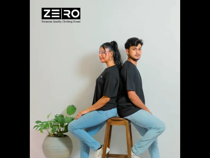 Couple Oversized Baggy T-Shirts - Black (4)