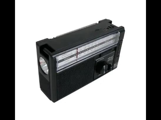 KTF-2011 Bluetooth Radio With Flashlight And Solar Panel with Rechargeable battery (5)