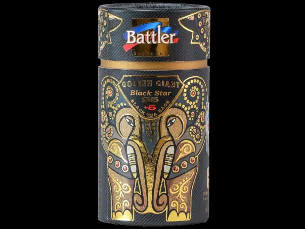 Battler - 30 Tea bags canisters - Black Star