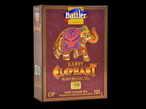 Battler-Leaf Tea-Ceylon Black Tea-OP- KANDY ELEPHANT
