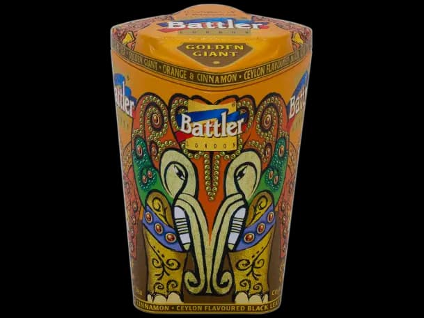 Battler - Tin Caddy - Ceylon Black tea WITH ORANGE & CINNAMON