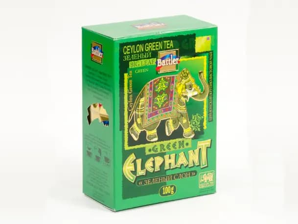 Battler-Leaf Tea-Ceylon Green Tea-GREEN ELEPHANT
