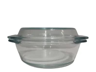 FENIX ROUND TEMPERED GLASS CASSEROLE 0.65L