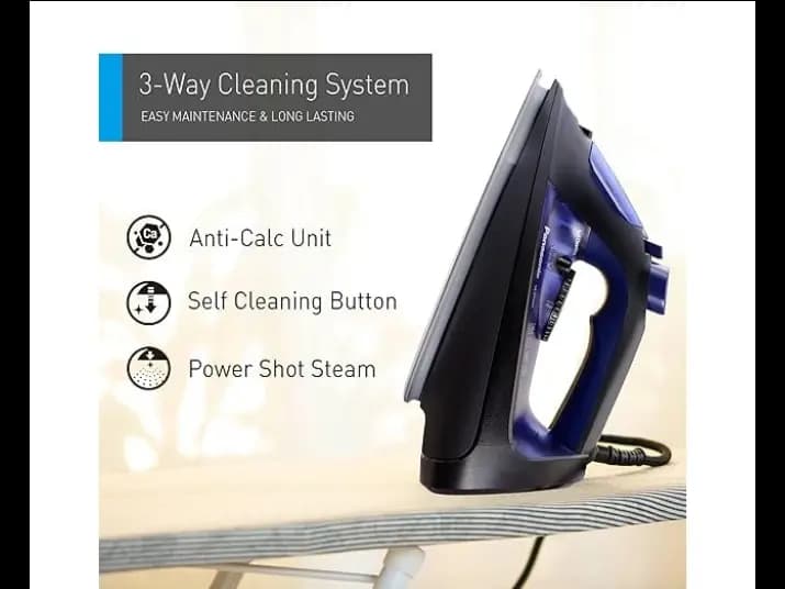 PANASONIC Iron Ni U550C - Achieve quick results with powerful 2400W. (3)