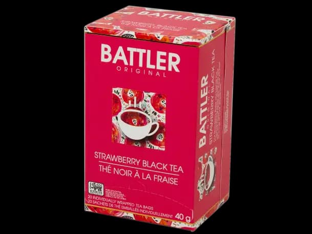 BATTLER ORIGINAL - ENVELOPE TEA BAG- STRAWBERRY BLACK TEA