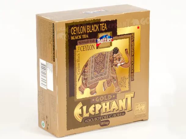 Battler - Tea bags - Ceylon Black Tea - GOLD ELEPHANT