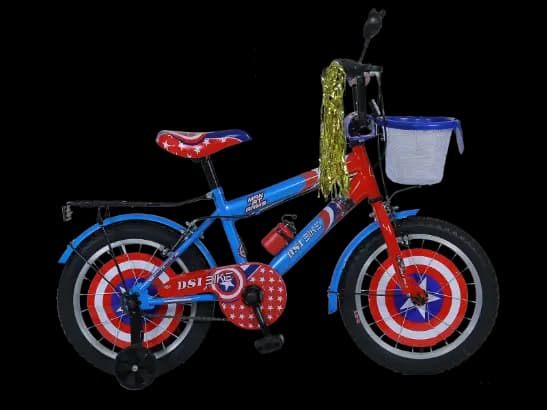 DSI bike 14'' BMX with MTB Pattern DSI Tyres