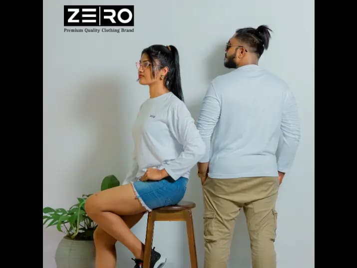 Couple Regular Fit Long Sleeve T-Shirt (4)