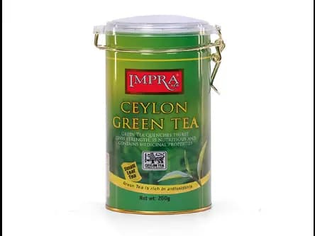 Impra Green Tea Small Leaf 200 g with slightly smoky taste and refreshing finish