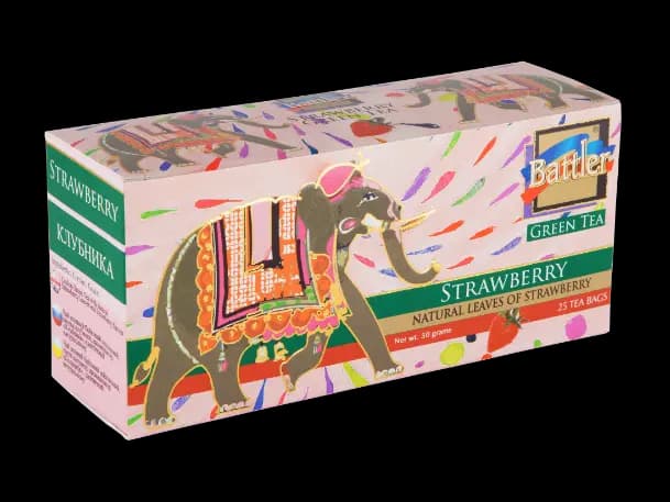 Battler - Tea bags - Ceylon Green Tea with Strawberry