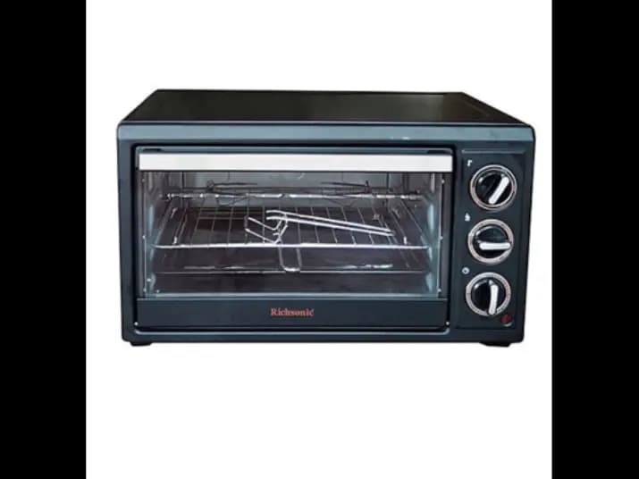 RICHSONIC OVEN MODEL RS051 -  16 Liter Capacity and Bake Pan, Bake Rack, Pan Handle, Rotisserie set