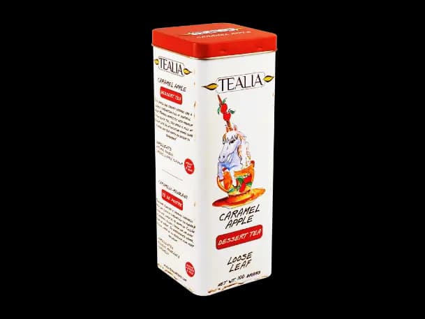 Tealia-Loose Tea in Tin-CARAMEL APPLE - 100g
