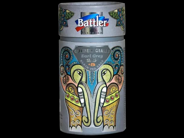 Battler - 30 Tea bags canisters - Silver Star