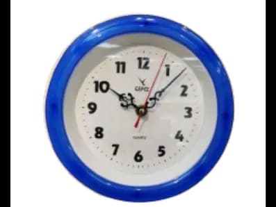 Camy Wall Clock Model AS -11 One Year Warranty