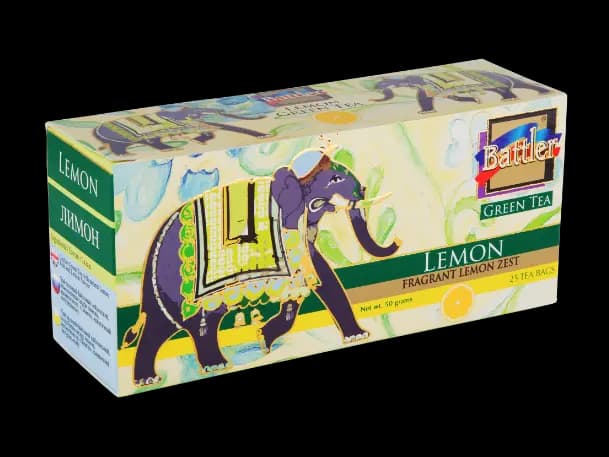 Battler - Tea bags - Ceylon Green Tea with Lemon