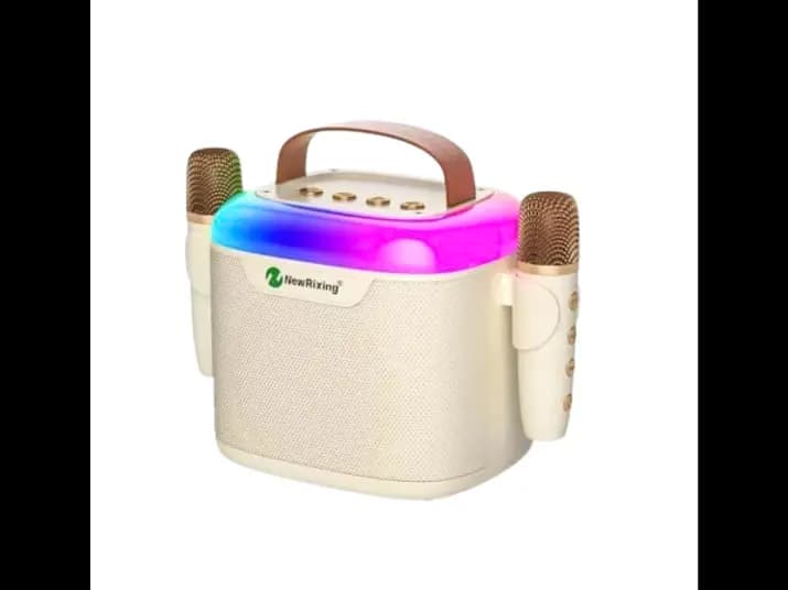 NR 8805 BLUETOOTH SPEAKER WITH RGB LIGHT - 2400mAH Battery with 6 MONTH WARRANTY