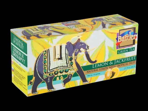 Battler - Tea bags - Ceylon Green Tea with Lemon and Jack Fruit